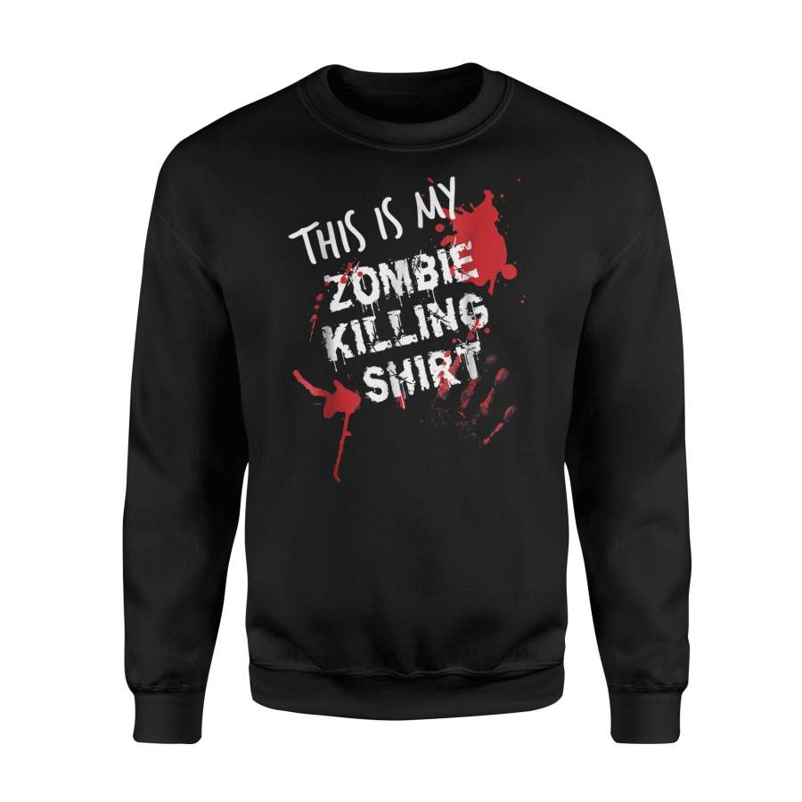 Zombie Horror Halloween Sweatshirt