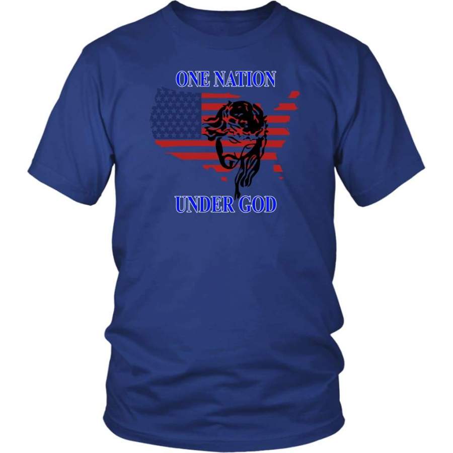 One nation under God t-shirt | Christian t-shirts - DaisyFaith