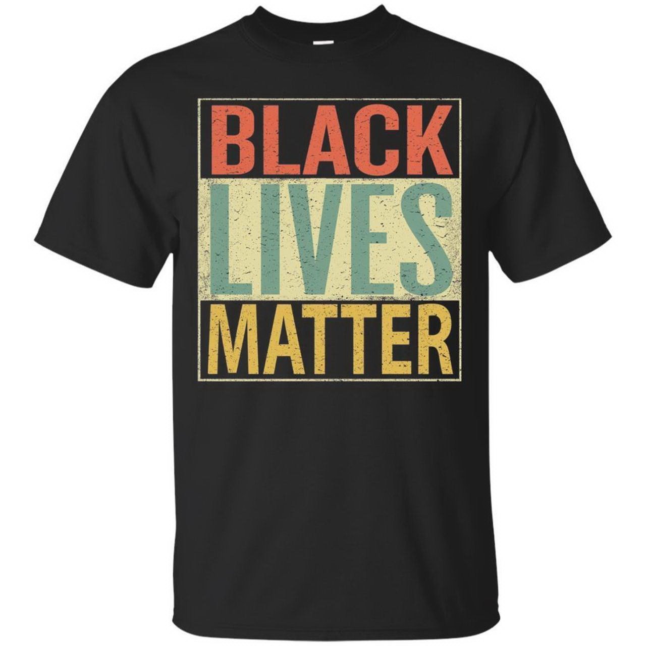 Black Lives Matter Shirt Vintage Political Protest Tshirt Jaq T-Shirt