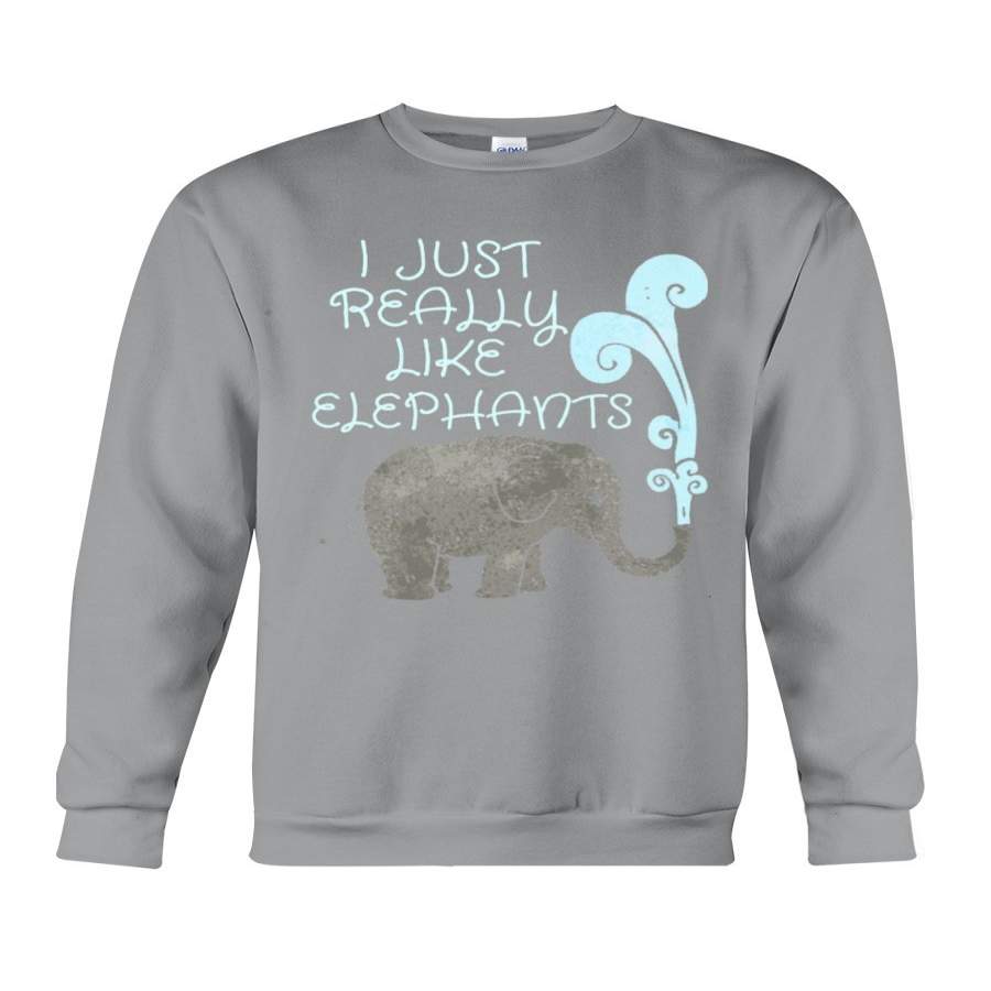 I Just Really Like Elephants 2020 Trending Sweatshirt