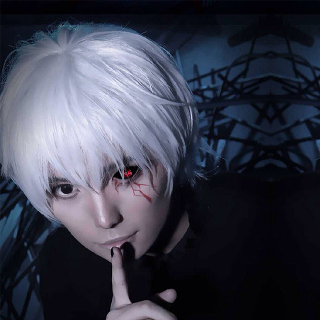 Anime Tokyo Ghoul Kaneki Ken Cosplay Costumes Kaneki Ken Fighting Uniform Cosplay Dresses Wigs Mask For Women Halloween Party alx