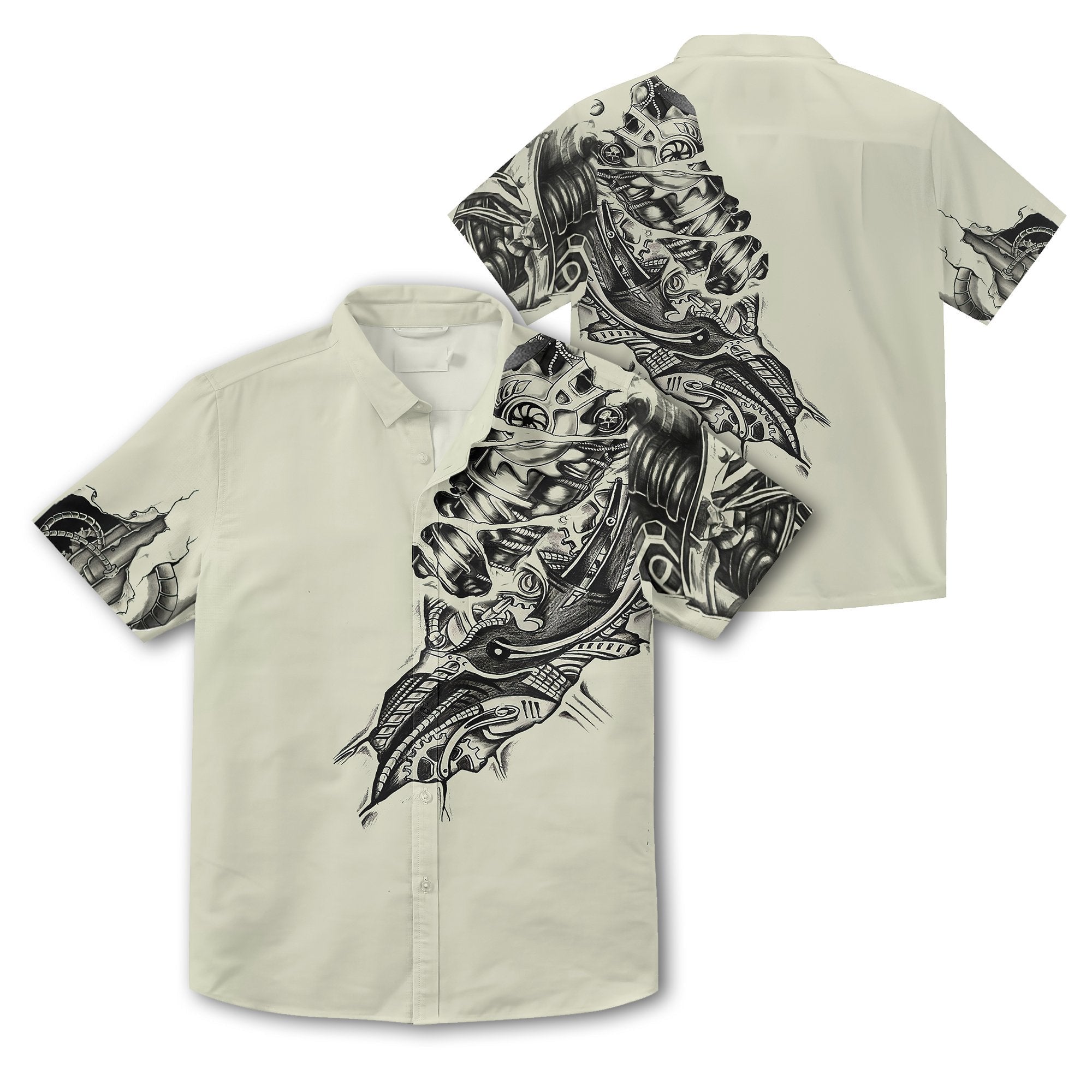 Awesome Mechanic Us Army Veteran Camo Hawaiian Shirt | For Men & Women | Hw2849