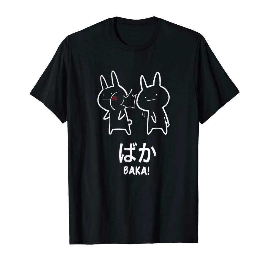 Beautiful Funny Anime Baka Rabbit Slap Baka Japanese Tee Unisex T-Shirt, Quotes T Shirt, Funny t shirt