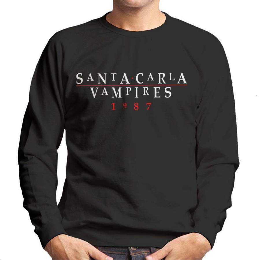Santa Carla Vampires 1987 Lost Boys Men’s Sweatshirt