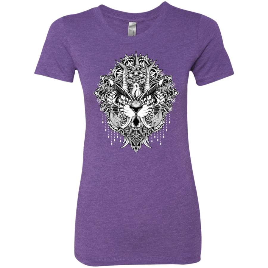 Tiger Mandala Women’s Triblend T-Shirt