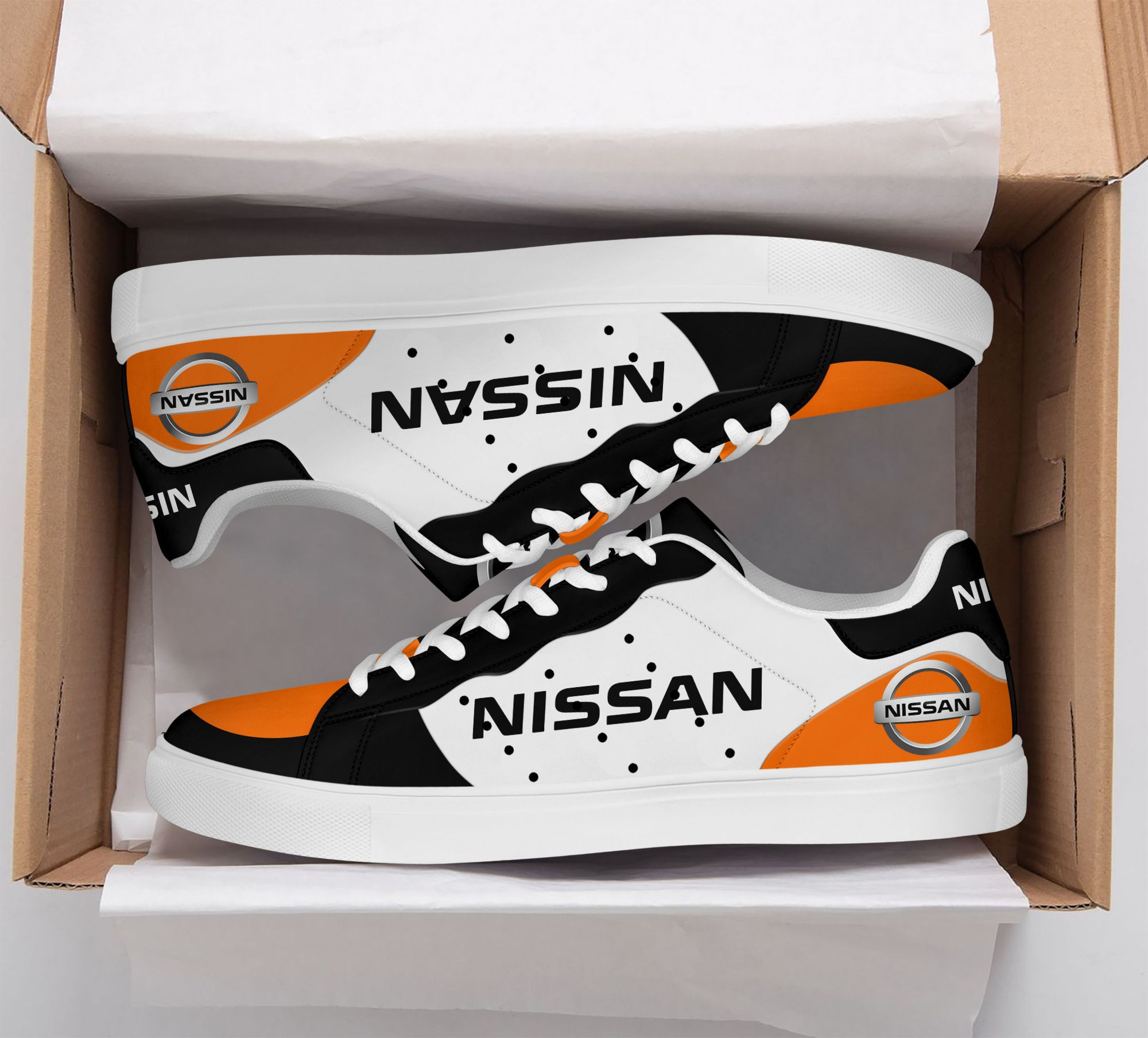 Nissan Gtr Sneaker Shoes Ver 5 (Orange)