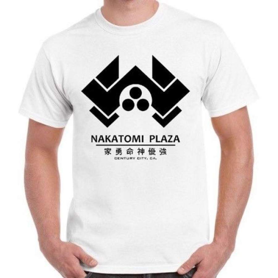 Nakatomi Plaza Die Hard 80s Japanese Style Cool Vintage Retro T Shirt Summer