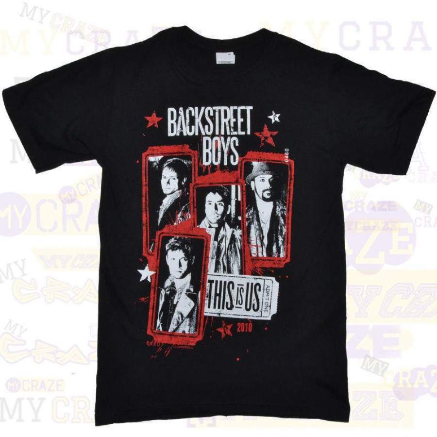 Backstreet Boys Bsb This Is Us 2010 Tour T-shirt