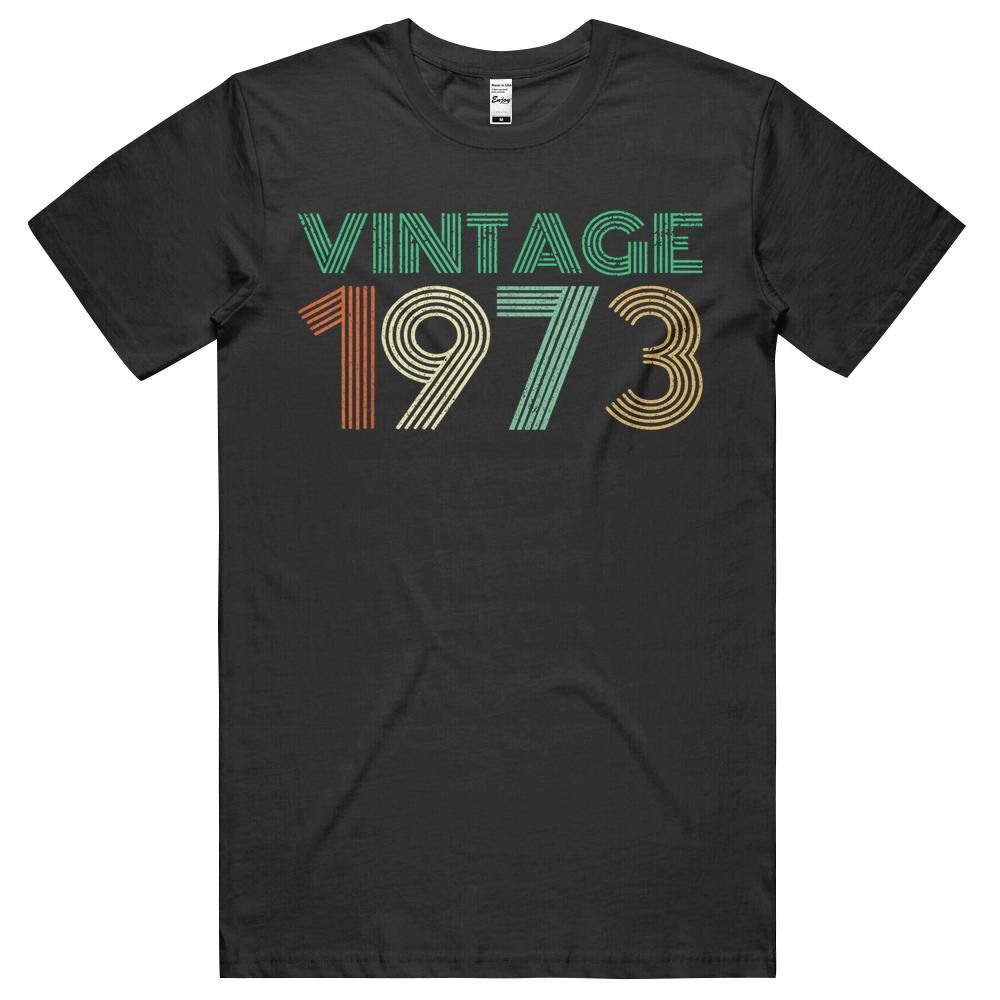 46th Birthday Gift Idea Vintage 1973 Unisex Shirt Distressed