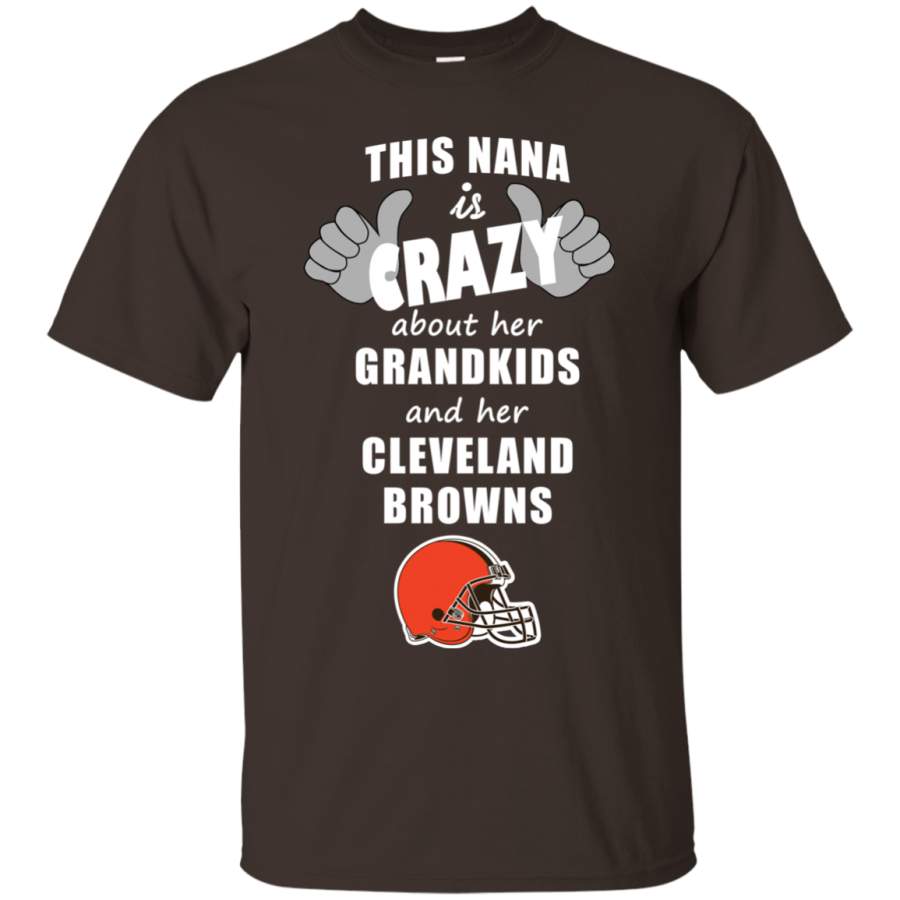 This Nana Is Crazy About Her Grandkids And Her Cleveland Browns T Shirts