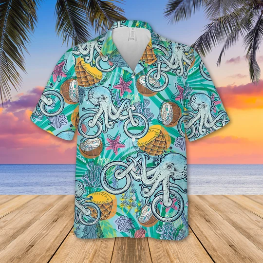 Octopus Hawaii Shirt For Men Women Adult Ha39317