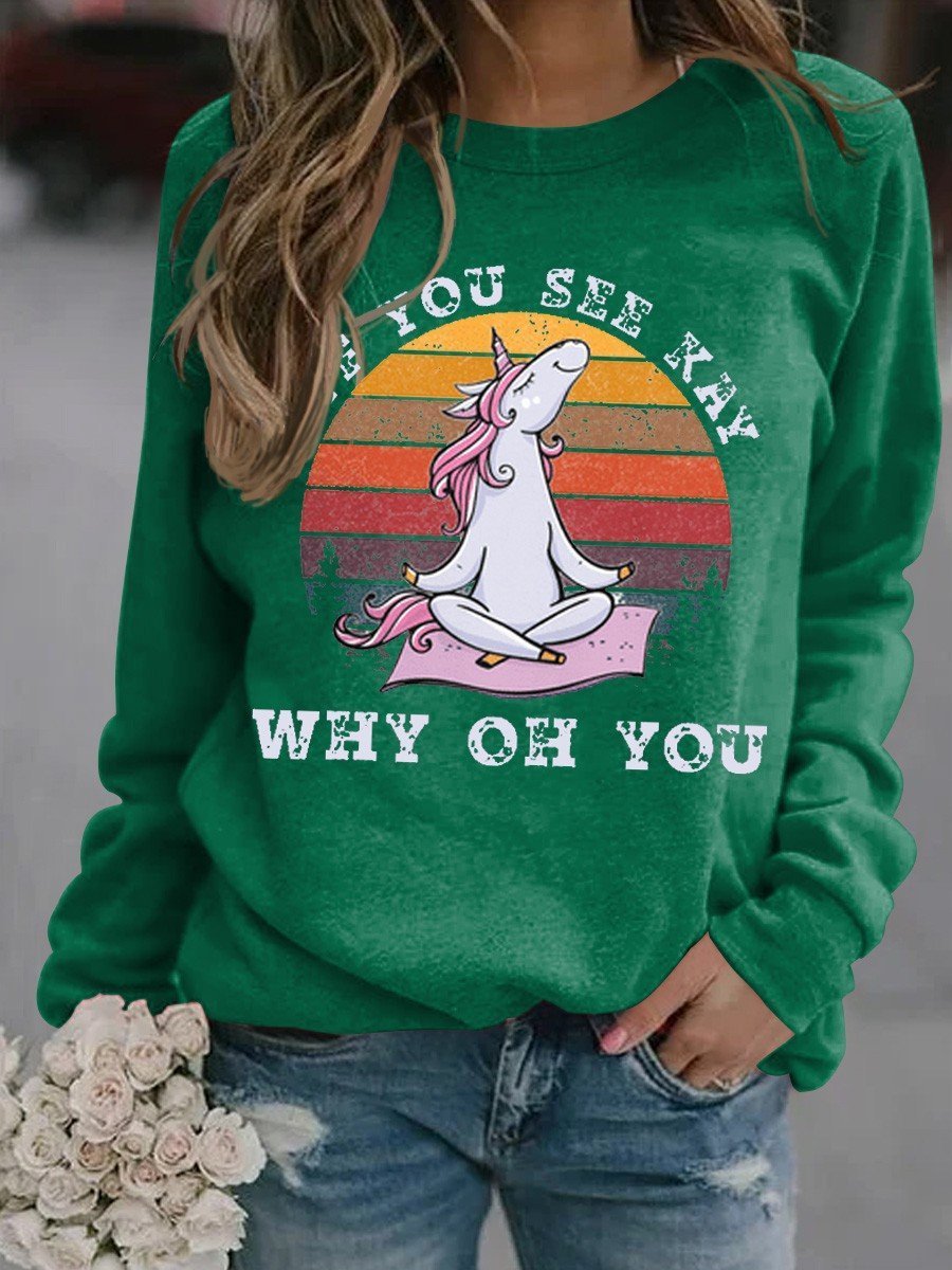 Women’S Eff You See Kay Why Oh You Sweatshirt