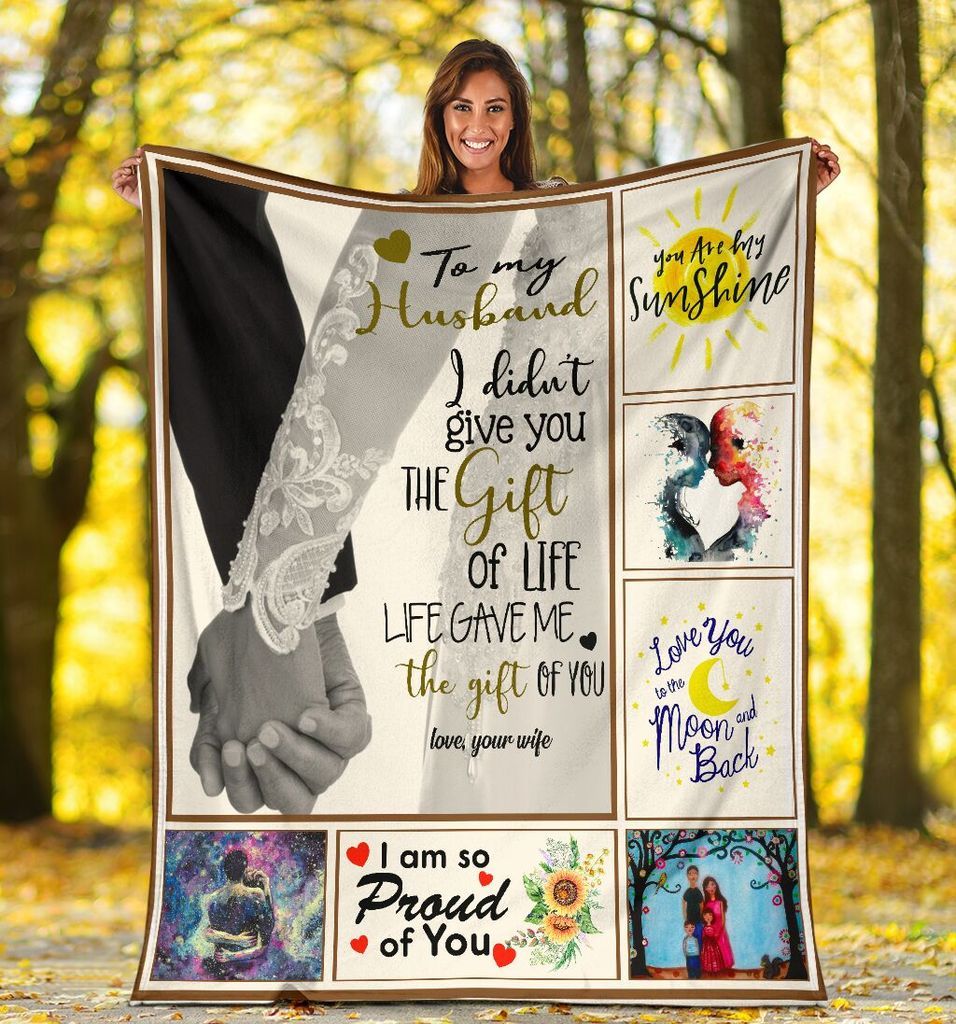 To My Husband, I Am So Proud Of You Fleece Blanket For Valentine’S Day, Gift For Husband Home Decor Bedding Couch Sofa Soft And Comfy Cozy