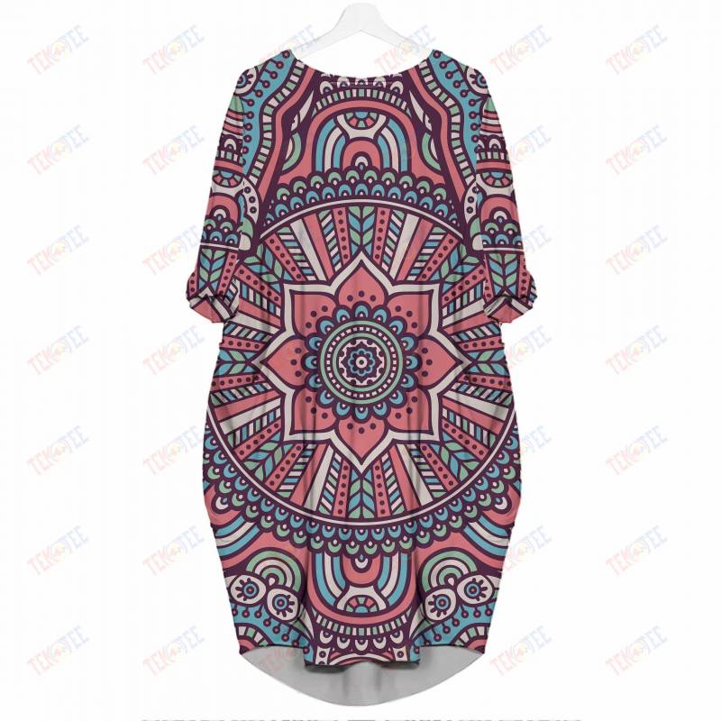 Temotee Ethnic Floral 3 – Black Woman 3D Pocket Dress Afro Girl Shirt African American Woman Gift Idea TMT7627