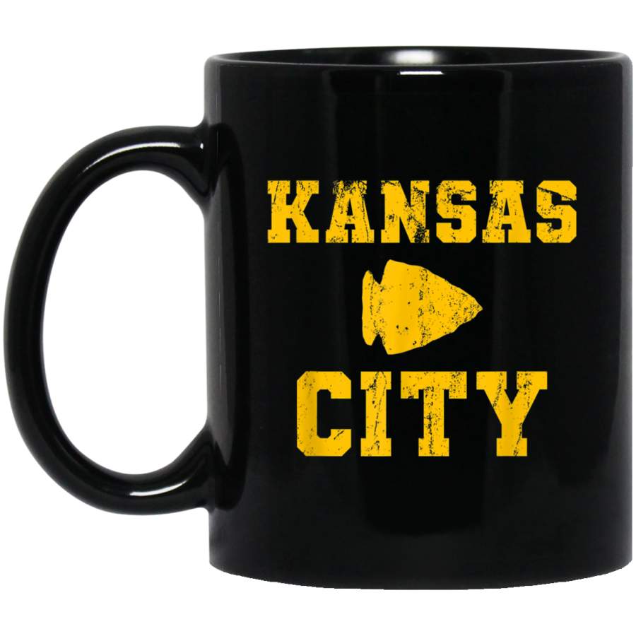 KC Kansas City Kingdom Arrowhead 2020 Vintage Mug