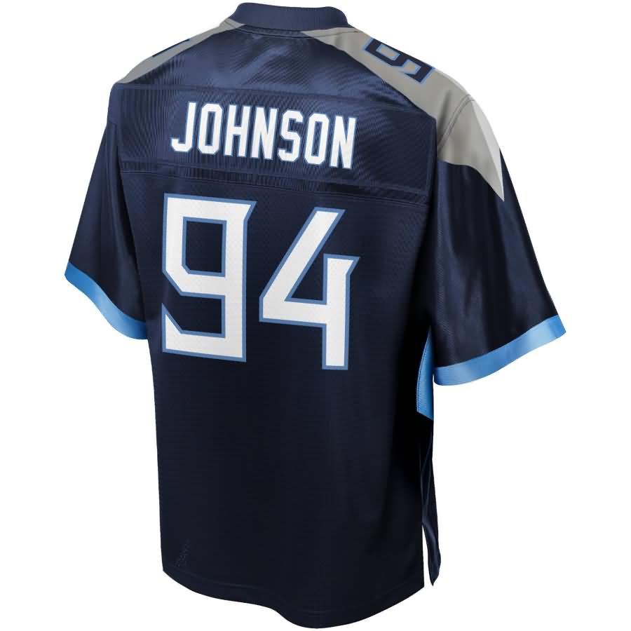 Austin Johnson Tennessee Titans NFL Pro Line Team Player Jersey – Navy