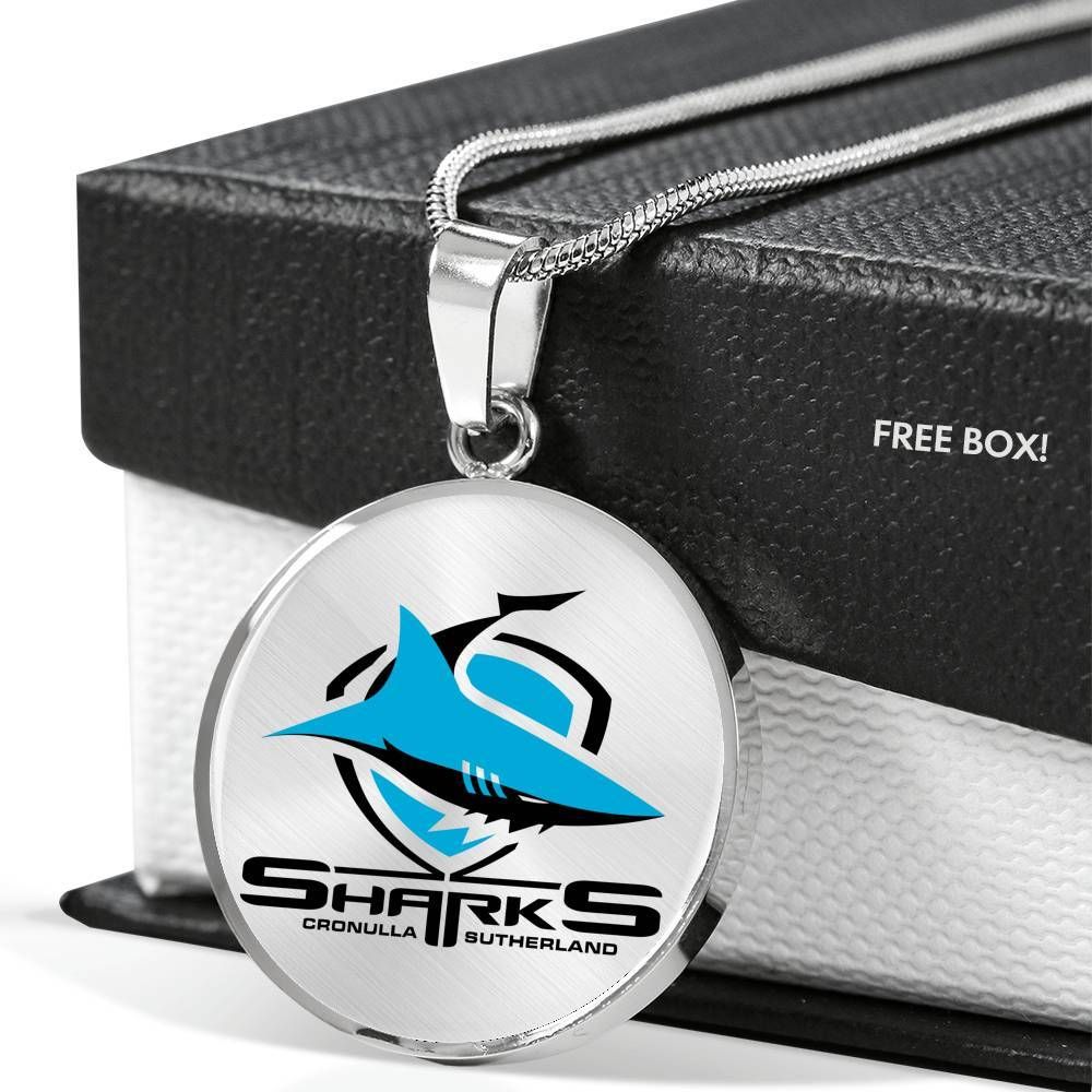 Cronulla-Sutherland Sharks Necklace Nrl