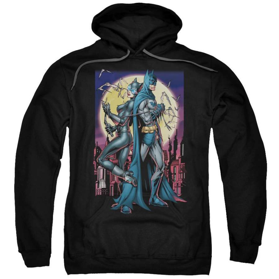 Batman – Paint The Town Red Adult Pull Over Hoodie