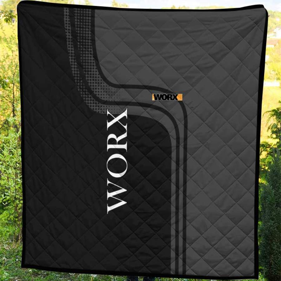 Worx Best Design Ever In Gray Colour Personalized Custom 3D Full Print Blanket