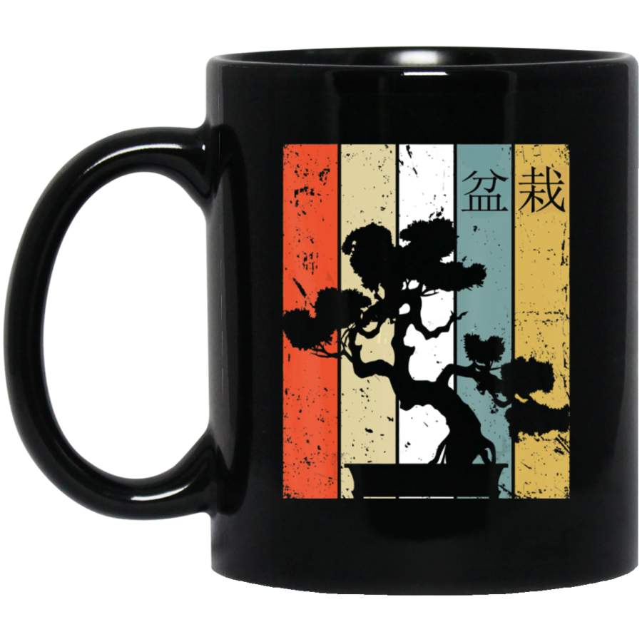 Sunset Retro Japanese Bonsai Tree Gift Vintage Bonsai _2283 Coffee Mug