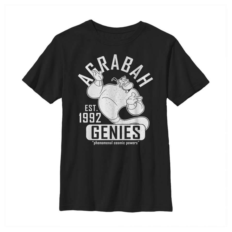 Aladdin Boy’s Genie Cosmic Powers  T Shirt