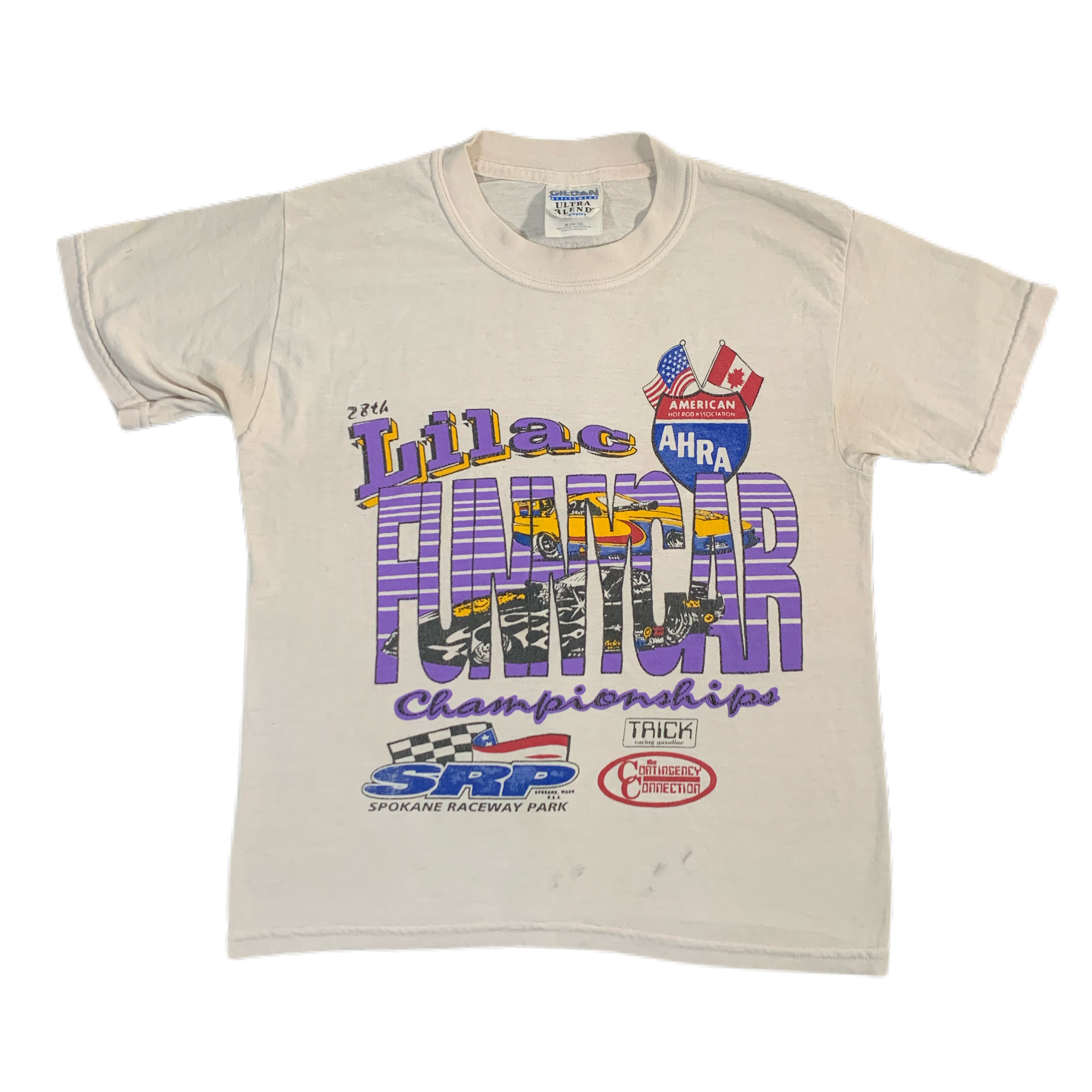 Vintage Lilac Funnycar “AHRA” Kid’s T-Shirt