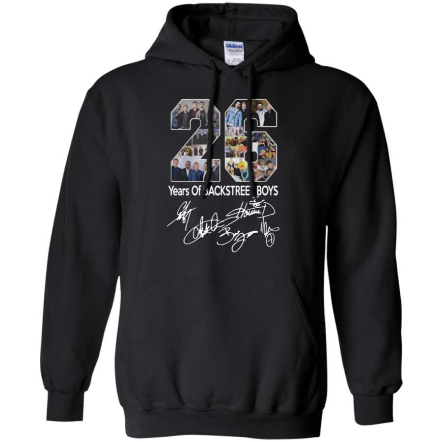 26 Years of Backstreet Boys signature Hoodie – Moano Store