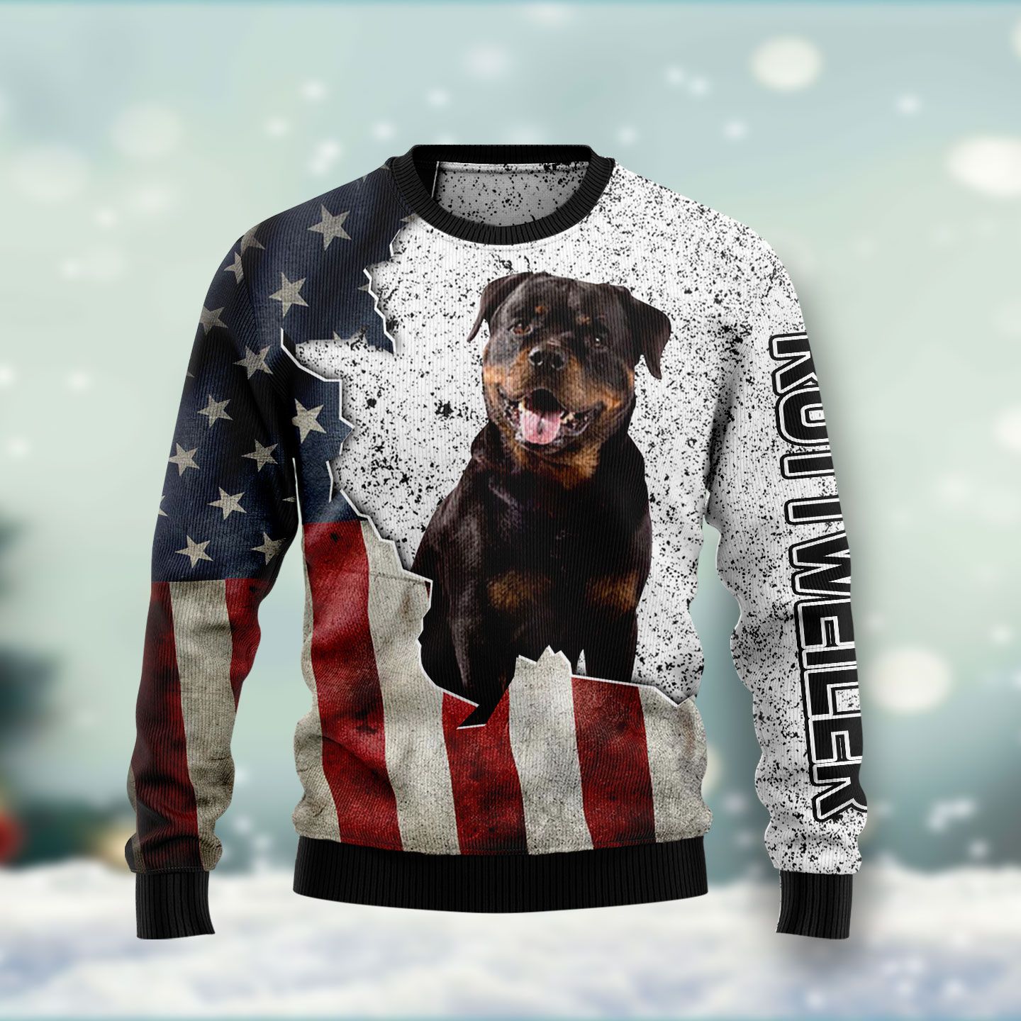 American Rottweiler HT102209 Ugly Christmas Sweater