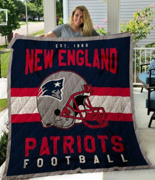 New England Patriots 3 D Premium Quilt 011 Gift Idea For Fan