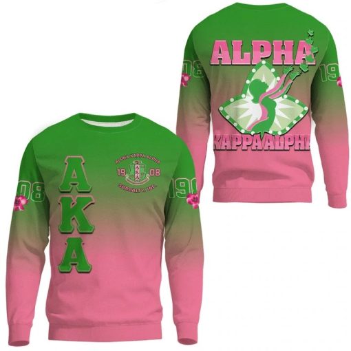 Alpha Kappa Alpha Gradient Sweatshirts