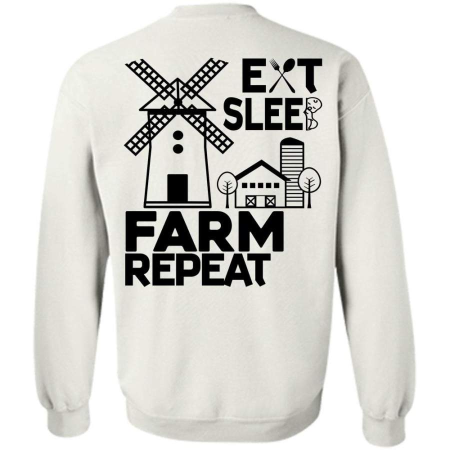 I Love Farming T Shirt, Eat Sleep Farm Repeat Sweatshirt