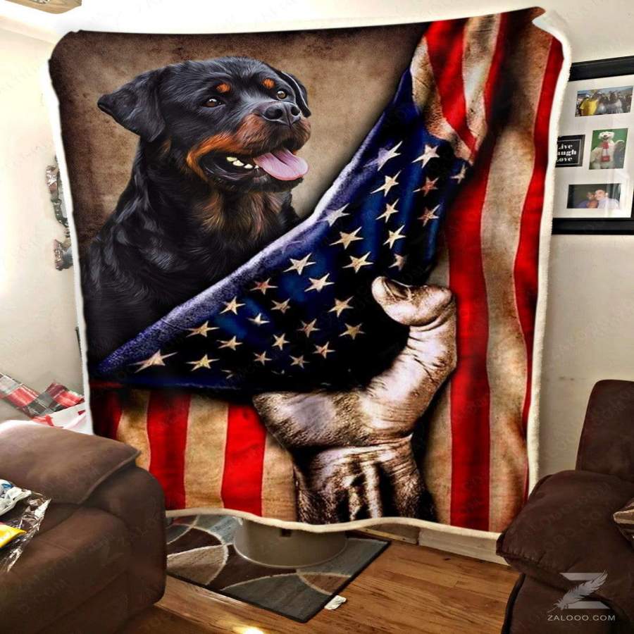 Zalooo – Blanket – Rottweiler – Flag