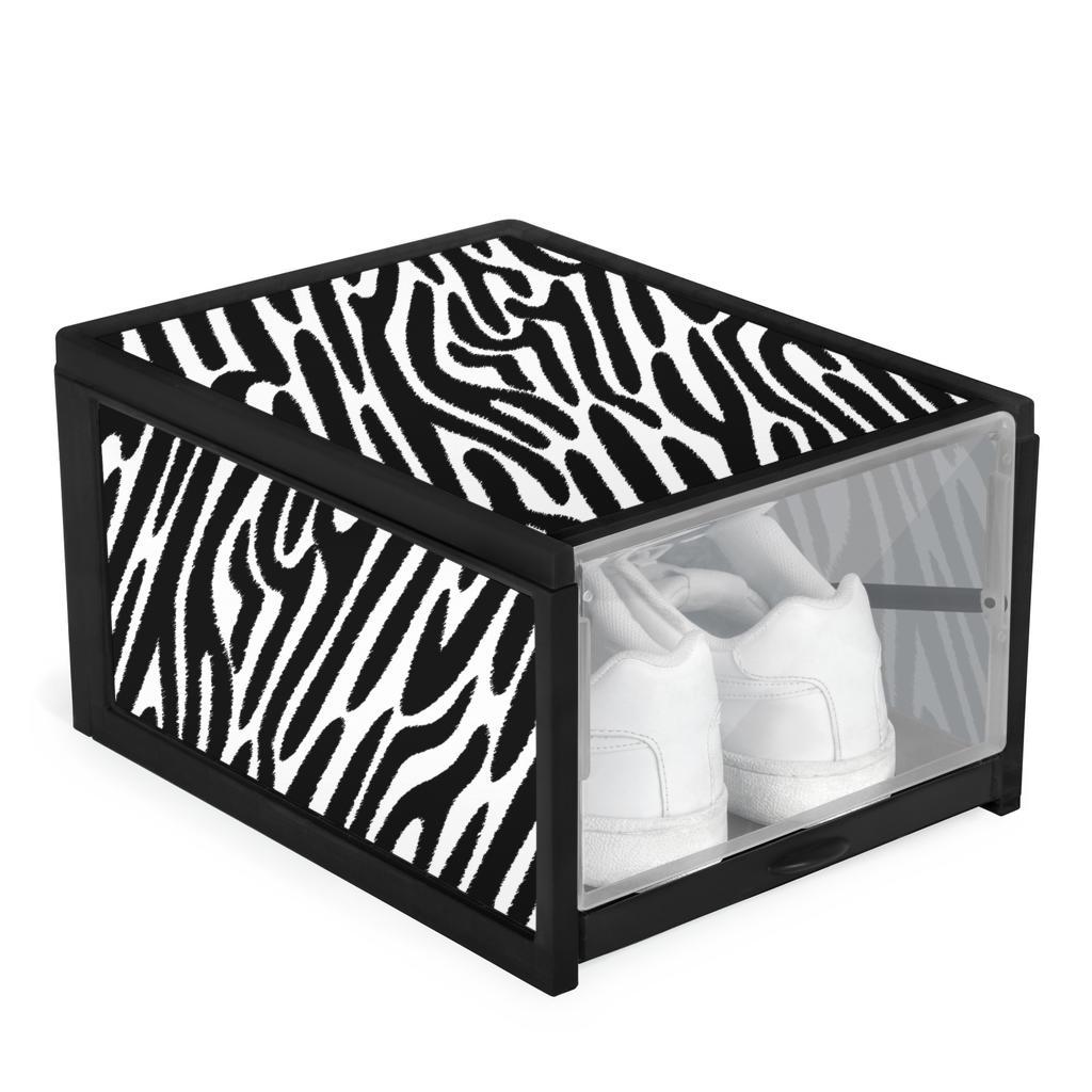 Shoe Organizer Zebra Animal Print