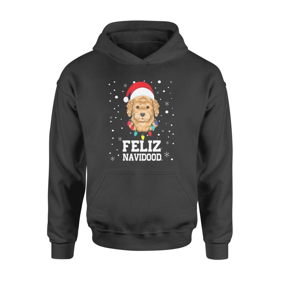 Feliz Navidood Goldendoodle and Labradoodle Christmas Hoodie