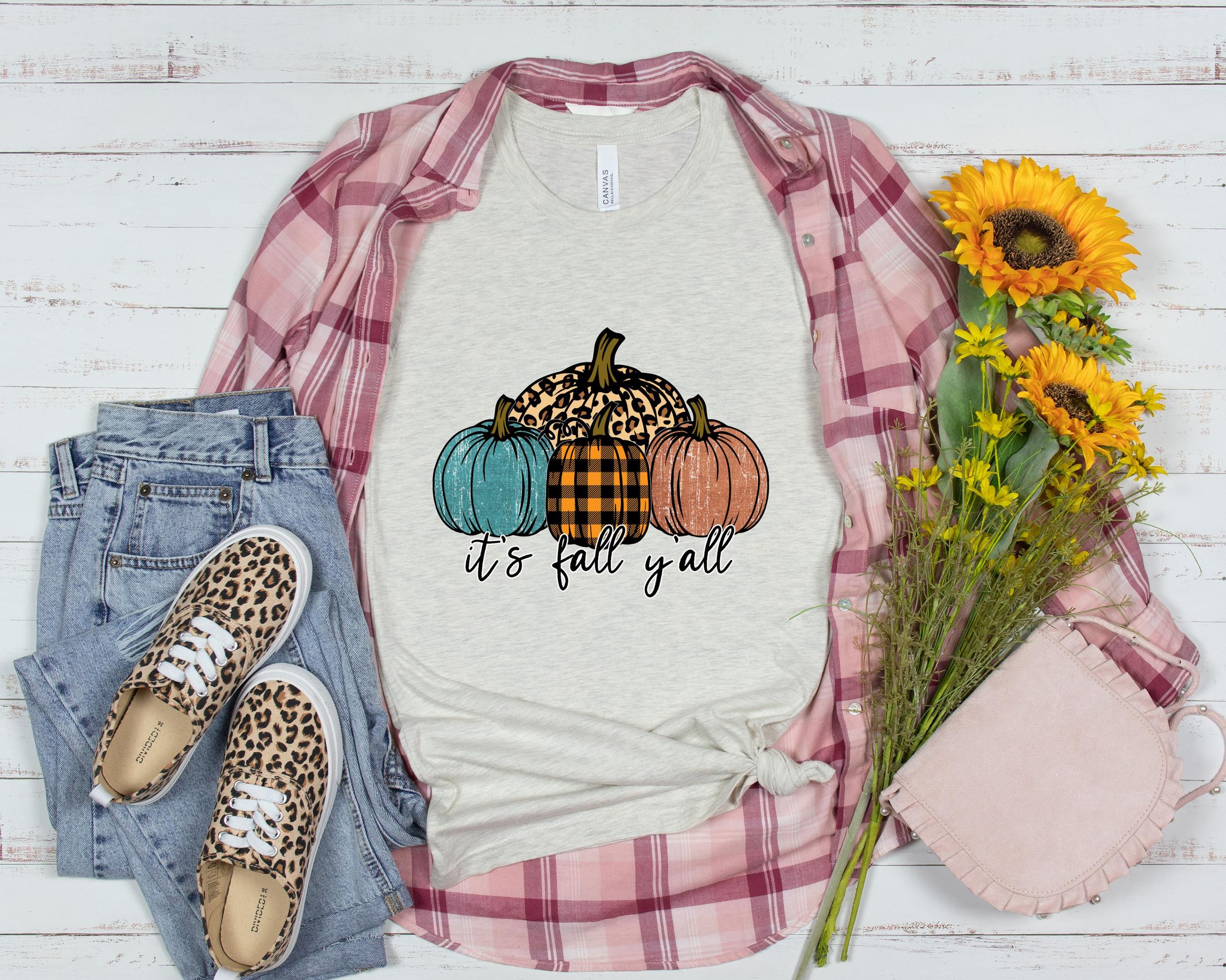 Fall Y’All Pumpkins Shirt, Fall Season Shirt, Autumn Shirt, Happy Mid Shirt, For Autumn Shirt, Pumpkin Season Shirt