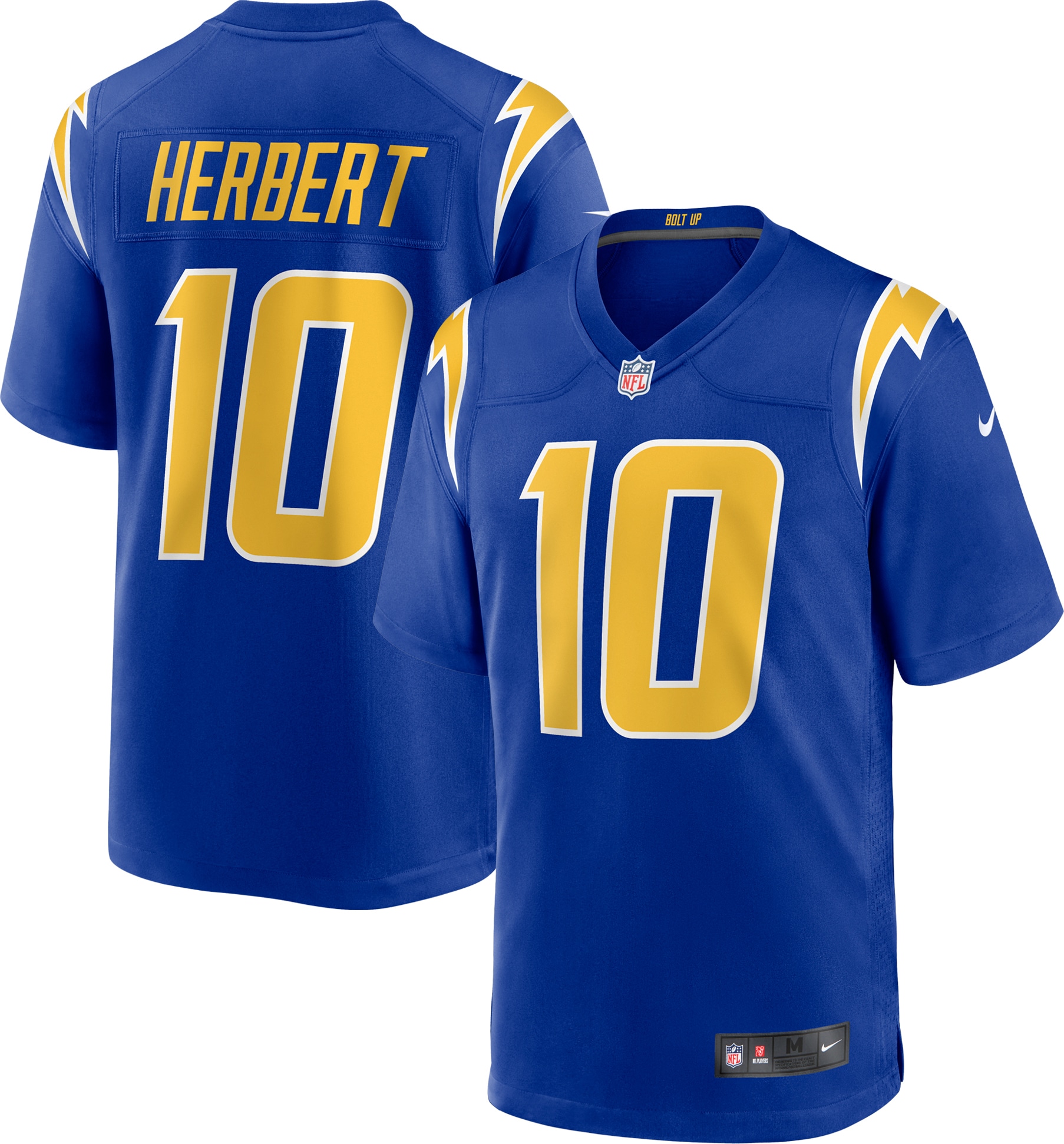 Men’s Los Angeles Chargers Justin Herbert Royal 2nd Alternate Game Jersey