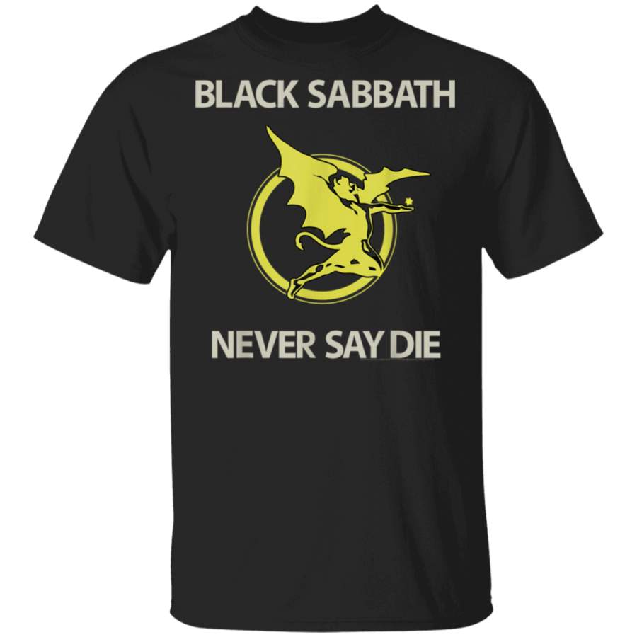 Black Sabbath Official Never Say Die Devil TShirt