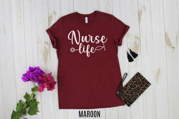 Nurse Life White Shirt