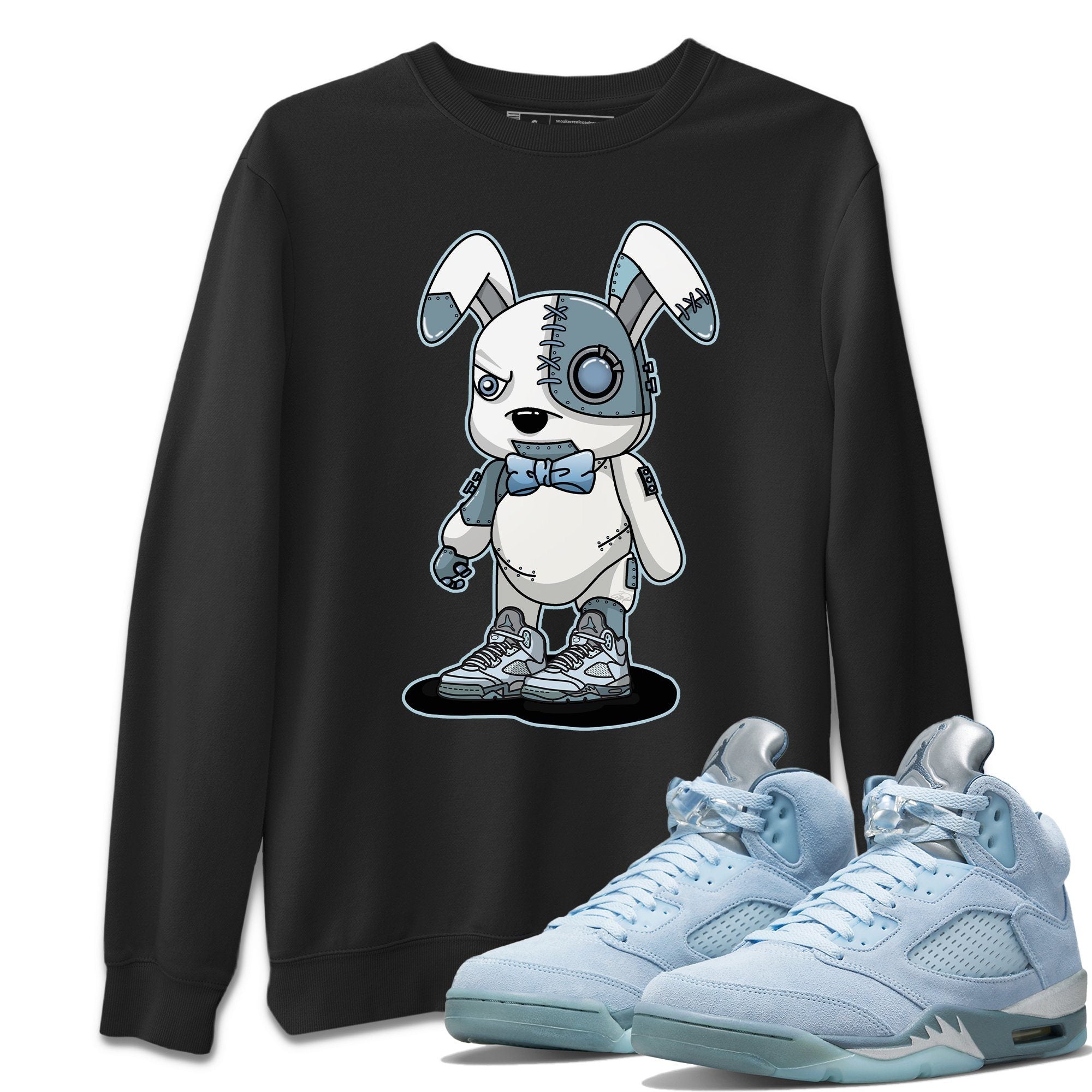 Cyborg Bunny Sweatshirt – Air Jordan 5 Blue Bird