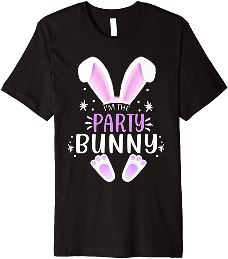 I’m The Party Bunny Easter Day Bunny Family Matching Style Premium T-Shirt