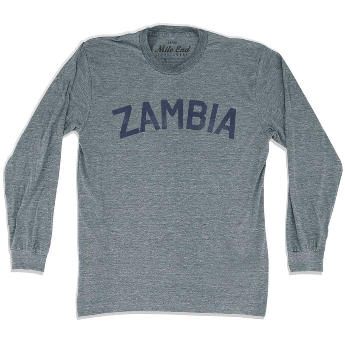 Zambia Vintage Long Sleeve T-shirt