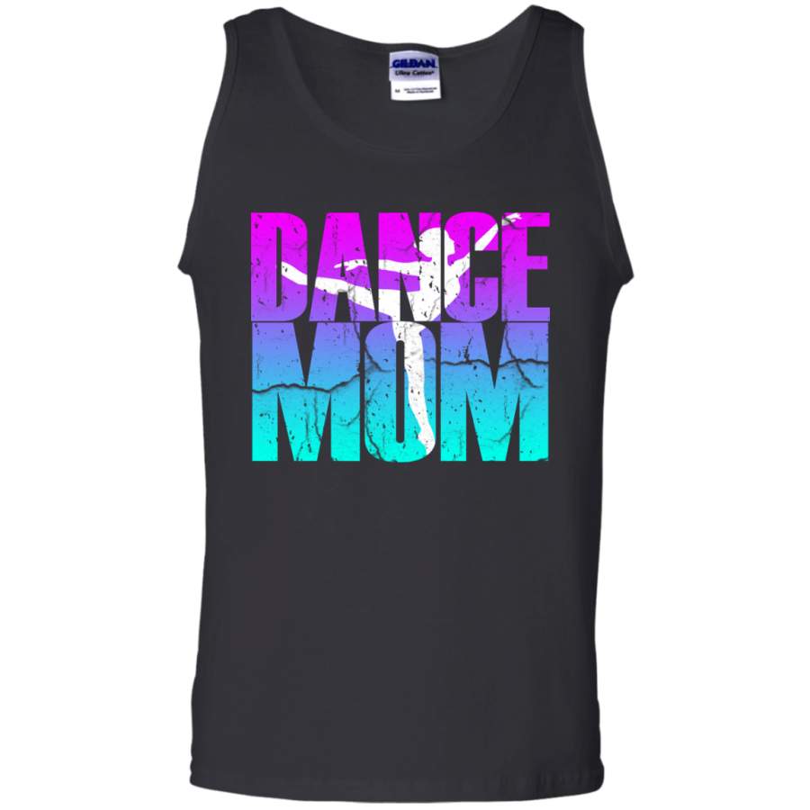 Dance Mom Shirt Daughter Dancing Dancer Vintage Purple Aqua Tank Top – Teeever.com