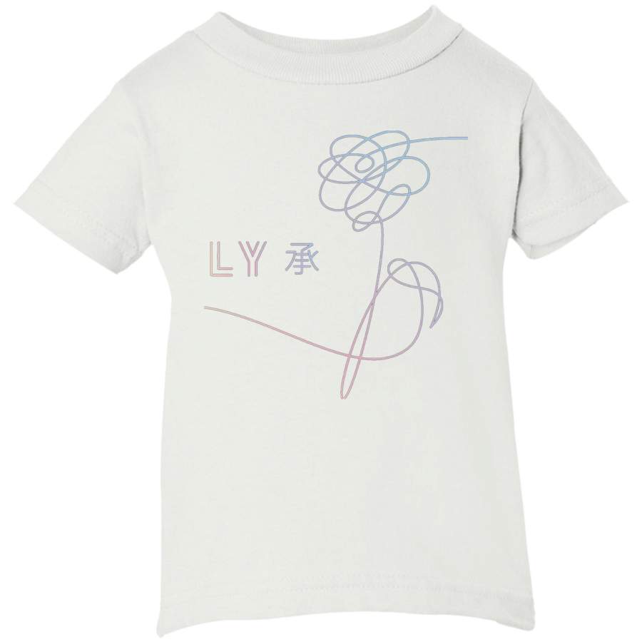 AGR BTS Love Yourself Infant Short Sleeve T-Shirt