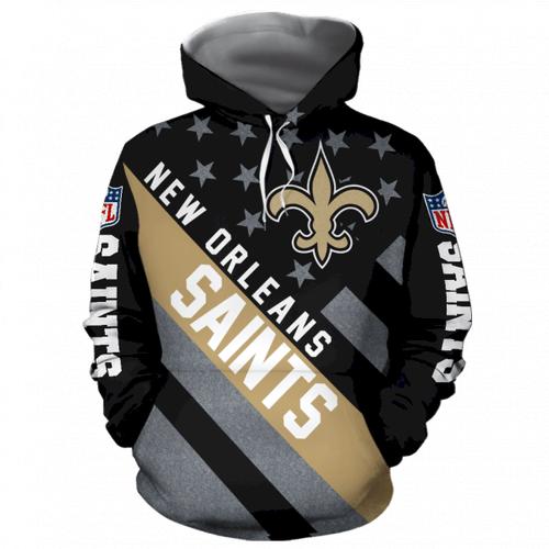 New Orleans Saints 3D Hoodie Zip Sweatshirt Custom Full  Personalize Personalized Trending Gift