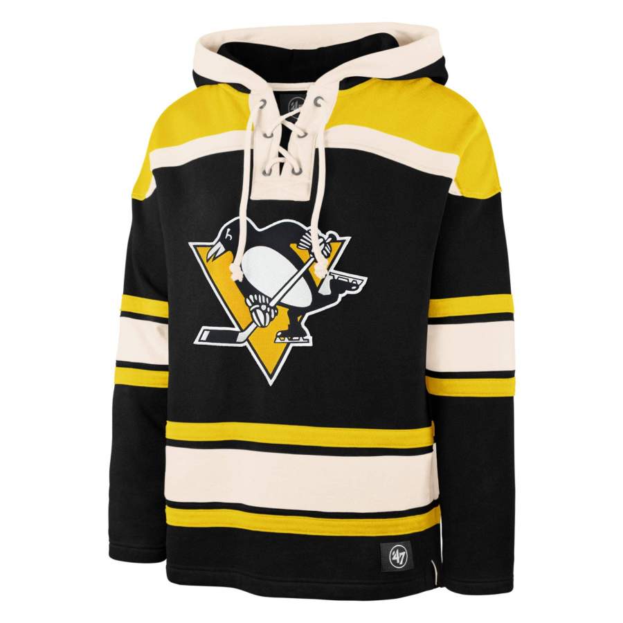 Pittsburgh Penguins Superior ’47 Lacer Hoodie Unisex 3D All Over Print