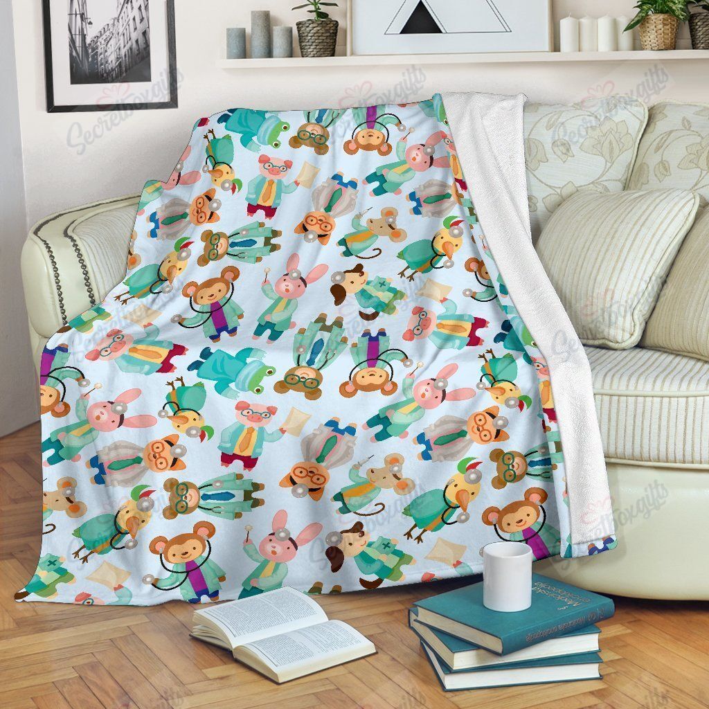 Animal Nurse Gs-Cl-Ld2310 Fleece Blanket