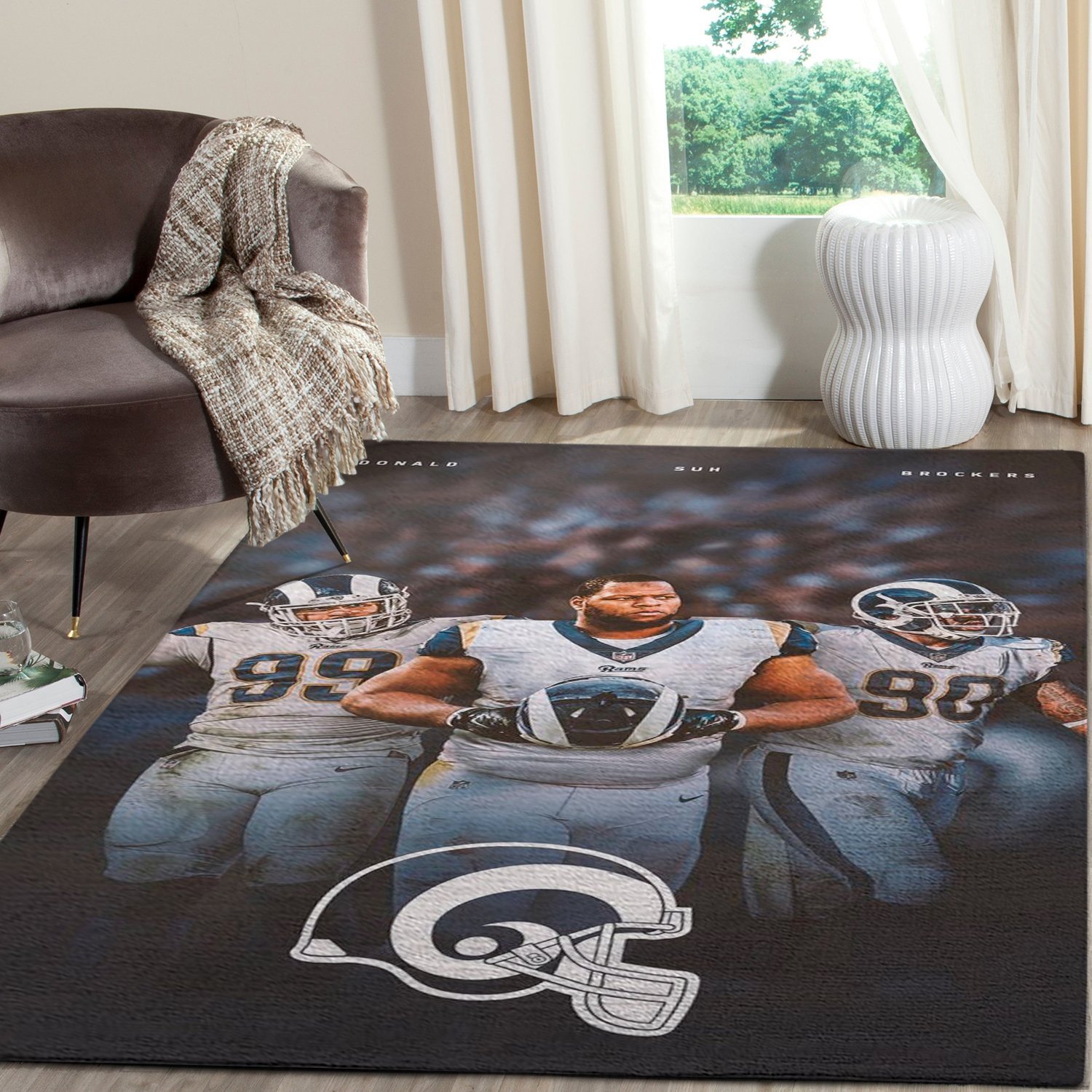 Donald  Sul  Brockers  Los Angeles Rams 190910 Carpet  Living Room Rugs Collections