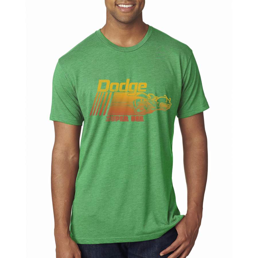 Dodge Super Bee Classic Retro Vintage Racing Logo Cars and Trucks Premium Tri Blend T-Shirt