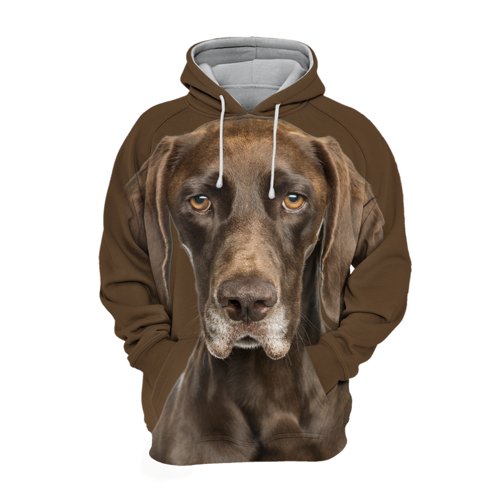 Unisex 3D Graphic Hoodies Animals Dogs German Shorthaired Pointer