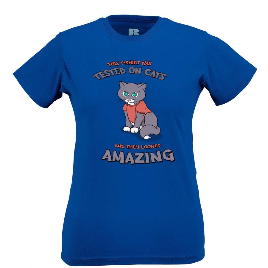 This Womens TShirt Was Tested On Cats Cute Animal